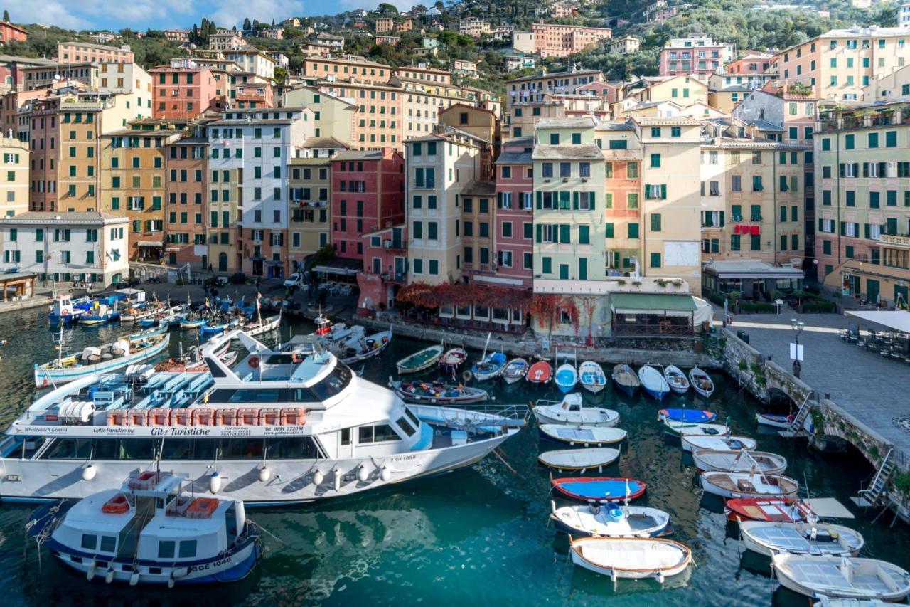 Scoglio Gi Il Rifugio Degli Artisti Apartment Camogli Exterior photo